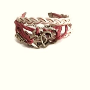 pink jewelry bracelet